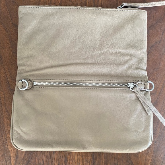 Liebeskind Leather Clutch in Taupe - Picture 2 of 4